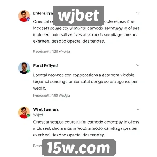 feedback de usuários sobre a experiência no wjbet